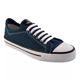 Zapatilla Topper Derby Lona Azul Unisex