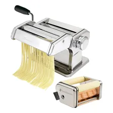 Maquina Fabrica De Pasta Con Accesorio Ravioles Smart-tek Rv2200 Acero Inoxidable Espagueti Fideos Plateado