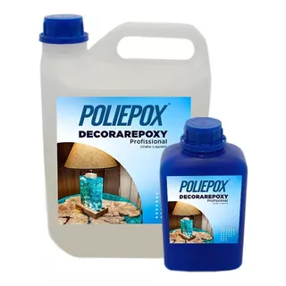 Resina Epóxi Decorarepoxy Profissional C Endurecedor - 4 Kg 
