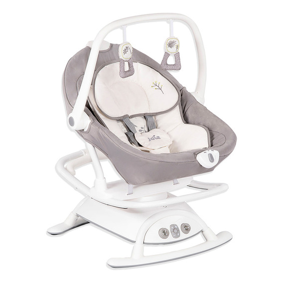 Columpio Mecedora Bebe Joie Sansa Cuna Bouncer Electrico Color Blanco