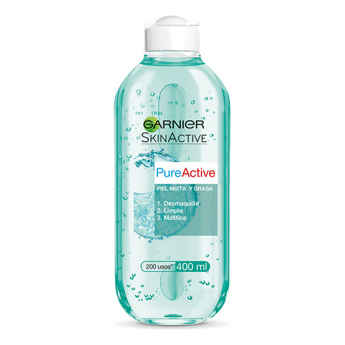 Garnier Skin Naturals Agua Micelar Pureactive, 400 ml