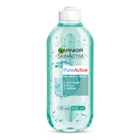 Garnier Skin Naturals Agua Micelar Pureactive, 400 ml