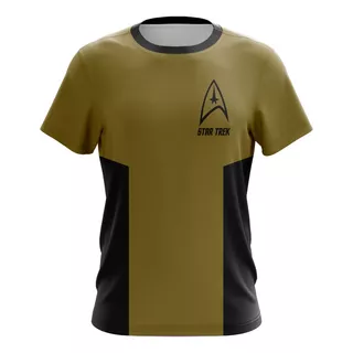 Camiseta Dry-fit Star Trek V3 Nostalgica Geek Nerd Env1