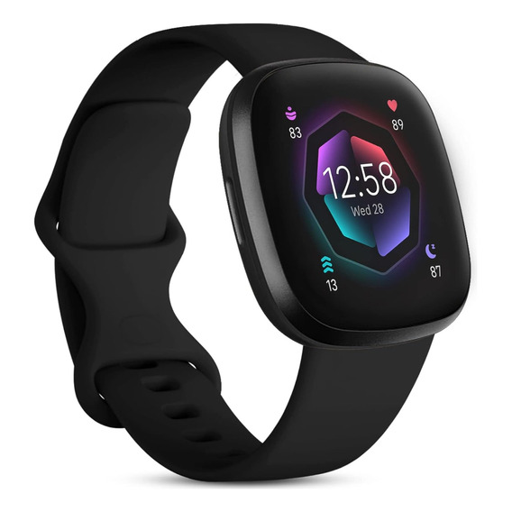 Correa Para Fitbit Versa 3 Versa 4 Sense 2 Sense En Silicona