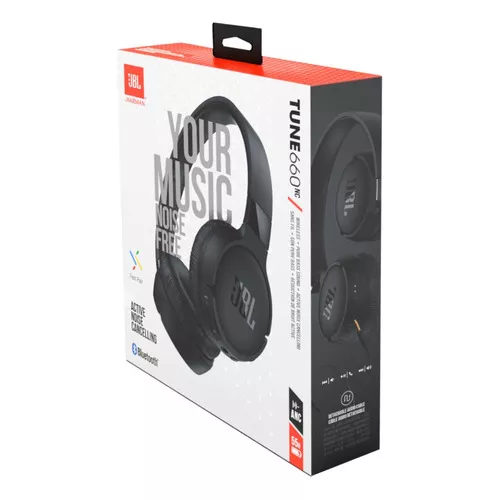 Audífonos Inalámbricos Bluetooth con Micrófono – JBL Live 660NC –  Cancelación de Ruido – Conector 3.5 mm – Negro – Telalca Store Ecuador