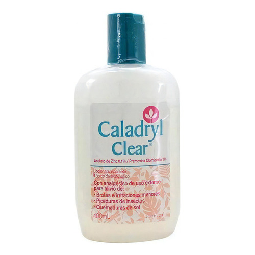  Caladryl Clear En Loción 0.1 / 1 % Frasco Con 100 Ml