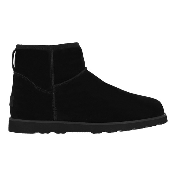 Bota Bamers Men Blast Zip Leather Hombre Negro