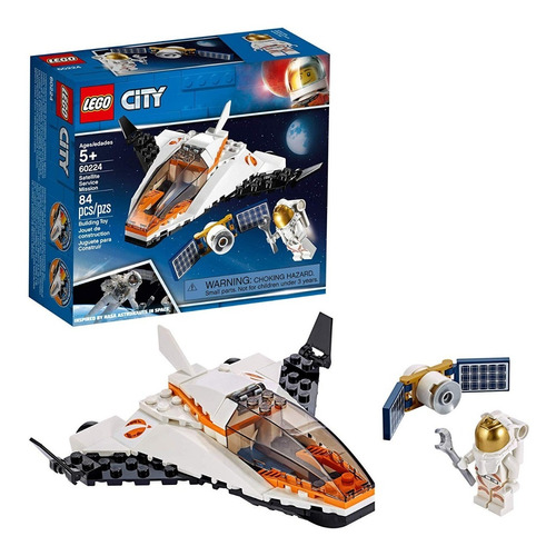 Lego City Mision: Reparar El Satélite Kit De Construcción