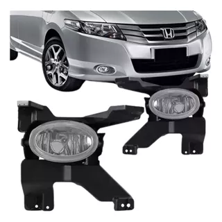 Par Farol Milha Auxiliar Honda City Ano 2009 2010 2011