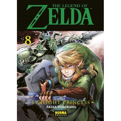 Libro Legend Of Zelda 8 Twilight Princess [ En Español ]