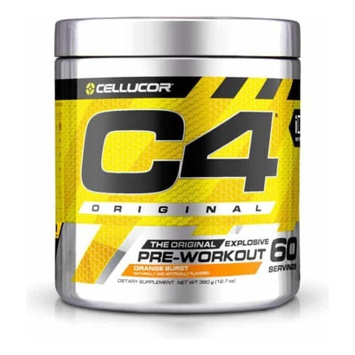 Suplemento en polvo Cellucor  C4 Original aminoácido sabor fruit punch en pote de 390g