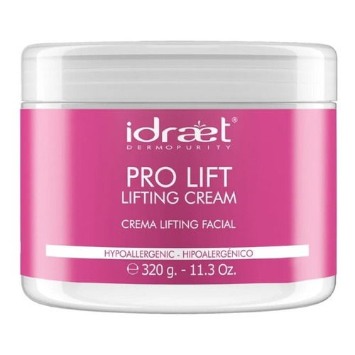 Pro Lift Crema Facial Tensora Y Reafirmante Idraet X 320 Gr