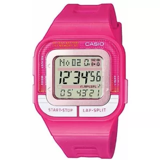 Reloj Casio Rosa Digital Sdb100-4a 50m Crono Alarma Original