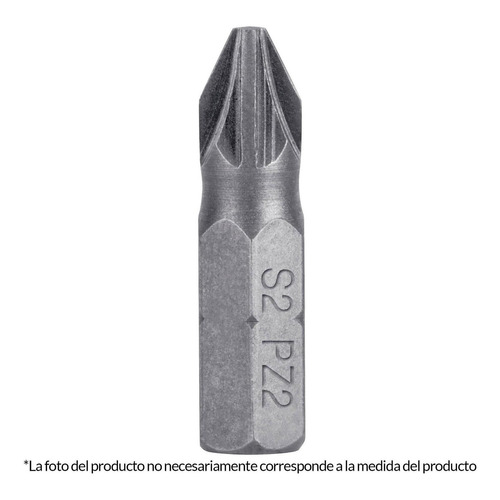 Puntas Pozidriv Pz1 Largo 1'' 5pz Truper 12156