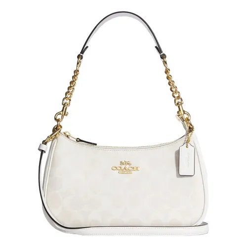 Cartera coach blanca sale