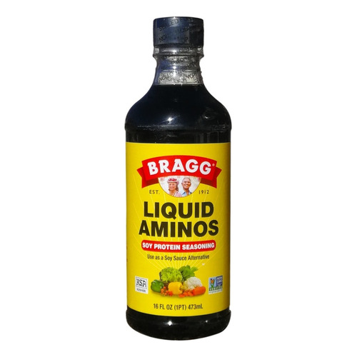 Aminoácidos Bragg Soya Sin Gluten 473ml