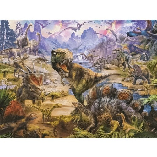 Rompecabezas Dinosaurios P/niños 300 Pzas Xxl Ravensburger
