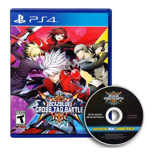 Blazblue Cross Tag Battle Playstation Ps4 Soundtrack