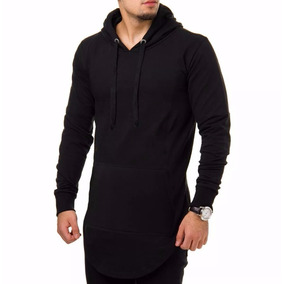 blusa de frio longline masculina