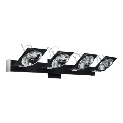 Aplique 4 Luces Lampara Ar111 Apto Led Moderno Deco