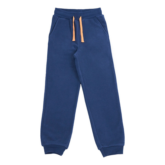 Pantalón De Buzo Niño Kids Polar Azul Corona