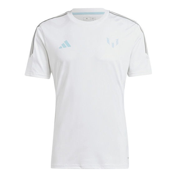 Playera adidas Futbol Messi Woven Hombre Blanco