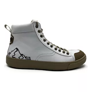 Sneakers Blancos Para Hombre Crosscountry Mod 403 High Top