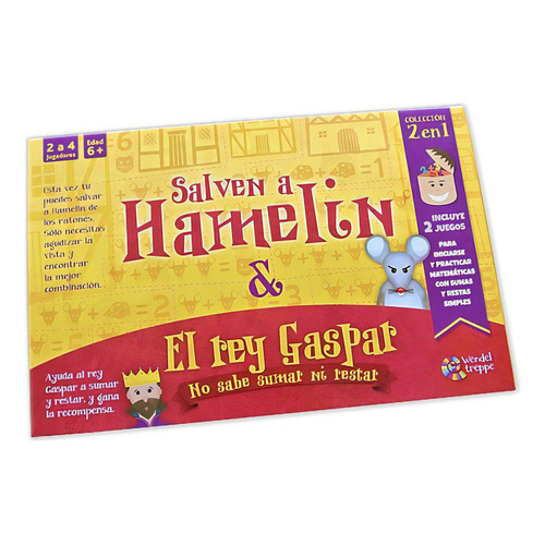 Juegos De Mesa 2 En 1 Salven A Hamelin Y El Rey Gaspar Niños