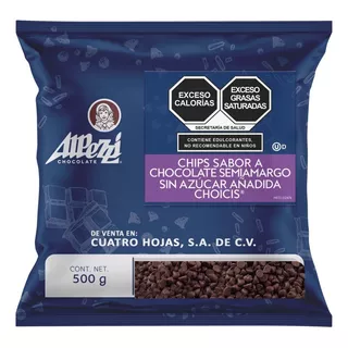 Chispas De Chocolate Sin Azúcar Añadida Alpezzi 500g