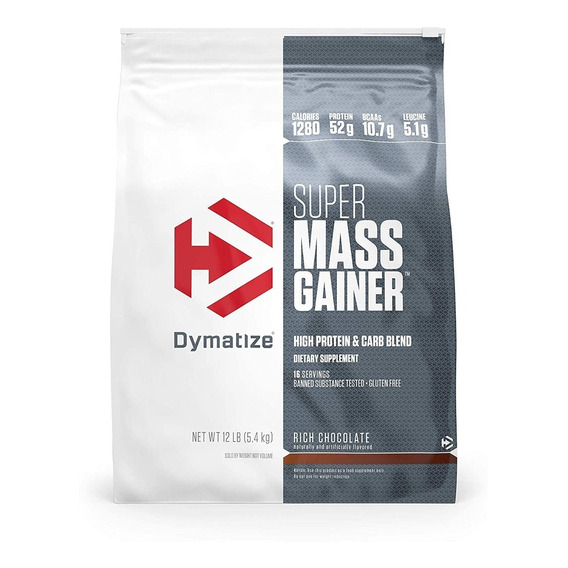 Proteina Dymatize Super Mass Gainer 12 Lbs Todos Los Sabores