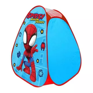 Carpa Casita Plegado Fácil Spidey Marvel Spiderman Lelab
