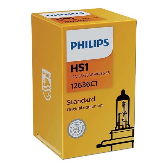 Lampara Philips Hs1 Standard Delant Bajaj Rouser 135 35/35w