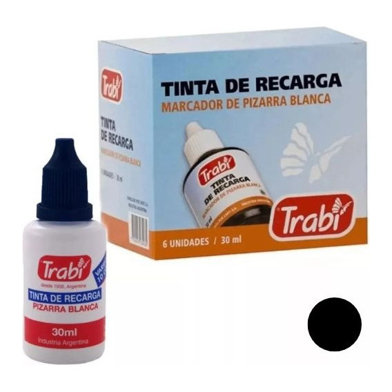 Tinta De Recarga Marcador Pizarra Blanca X6