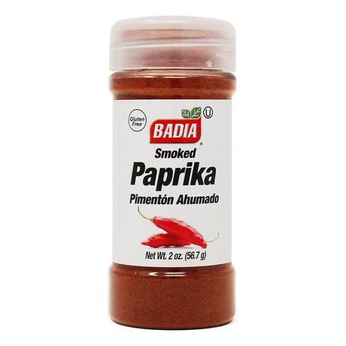 Especias Badia paprika pimentón ahumado 56,7g