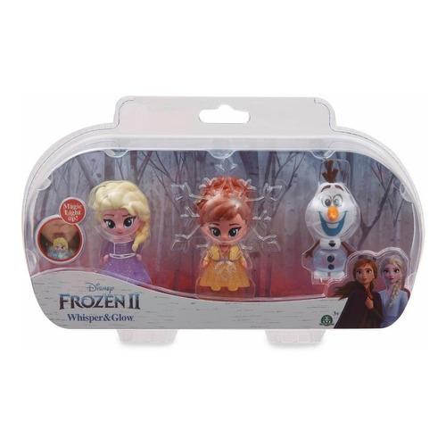 Frozen 2 Whisper & Glow Blister 3 Figuras