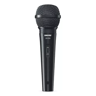 Micrófono Shure Sv Sv200 Dinámico Cardioide Color Negro