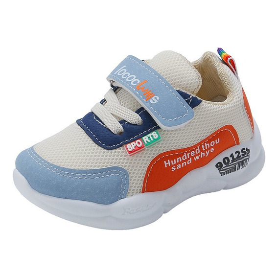 Tenis Infantiles Para Hombre Con Suela Gruesa Antideslizante