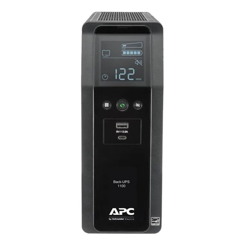  APC Back-UPS Pro BR BR1100M2-LM 1100VA entrada y salida de 120V negro