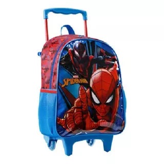 Mochila Rodinhas Tam. P Spider-man Homem-aranha Xeryus 11651