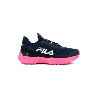 Tênis Feminino Fila Split Cor Navy/grey/fluor Pink - Adulto 37 Br