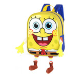 Mochila Escolar Bob Esponja Luxcel Is40867be