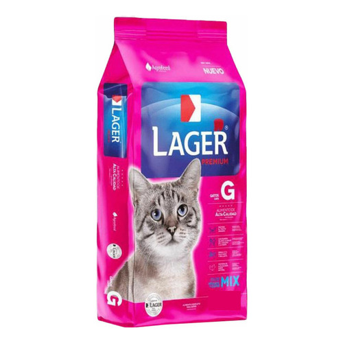 Alimento Lager Gatos Premium para gato adulto sabor mix en bolsa de 10kg