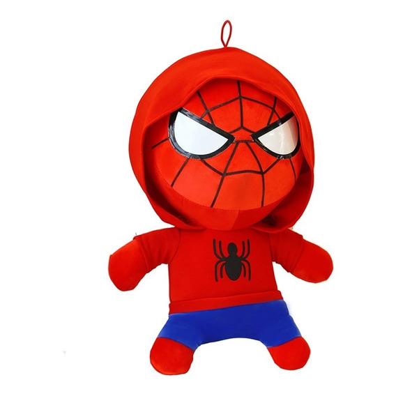 Peluche Spiderman Hombre Araña Juguete Cojin 23cm