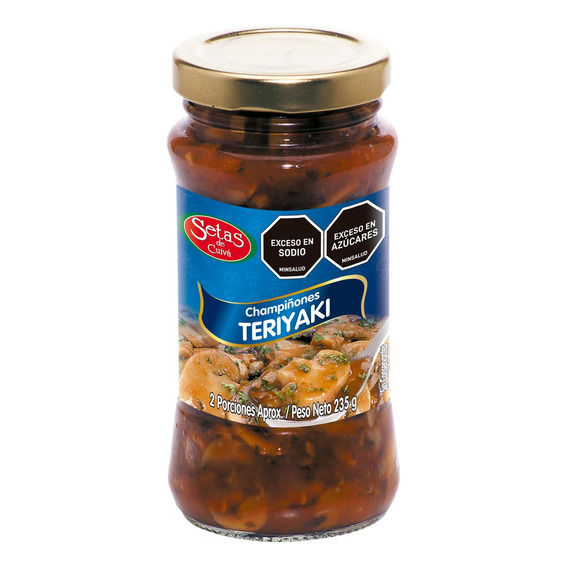 Champiñones Setas Teriyaki 235g - g