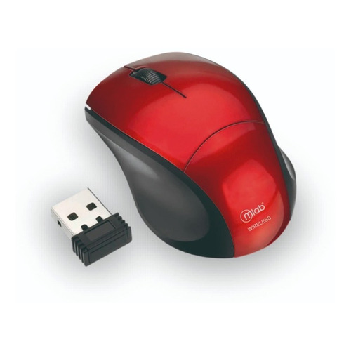 Mlab Mouse Micro Inalambrico Red Color Rojo