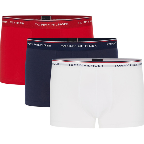 Pack 3 Bóxers Trunk Algodón Elástico Tommy Hilfiger