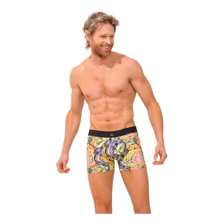 Boxer Xy Estampados Pack X4 Algodón Y Lycra Nueva Colección