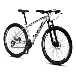 Bicicleta Aro 29 Krw Alumínio 24 Vel Freio A Disco X42 Cor Branco/Preto Tamanho do quadro 19 no Mercado Livre com oferta e cupom de desconto
