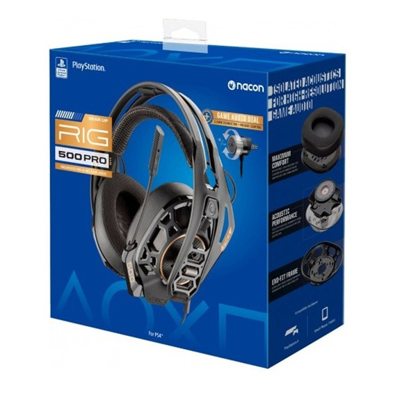 Auriculares Gamer Nacon Rig 500hs Playstation · Xuruguay