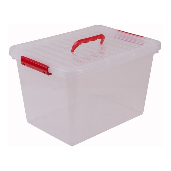 Caja Organizadora Apilable Plastico 12 Lt 32x23x19